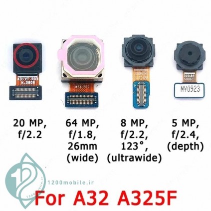 دوربین اصلی و سلفی گوشی Samsung Galaxy A32 4G / A325