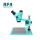 RF4 optical stereo trinocular 7-50X zoom microscope RF4 RF7050TVD2
