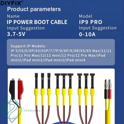 کابل پاور  mechanic IP9 pro