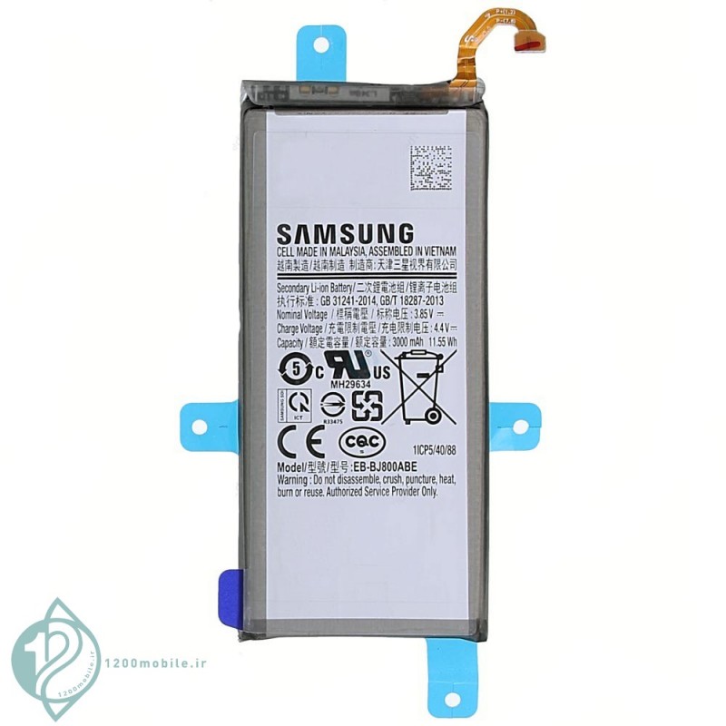 باتری اصلی گوشی و تبلت سامسونگ باطری اصلی گوشی سامسونگ Samsung Galaxy A6 2018