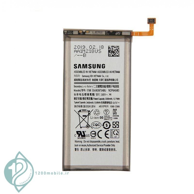 باتری اصلی گوشی و تبلت سامسونگ باطری اصلی گوشی Samsung Galaxy S10