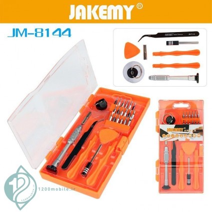 پیچ گوشتی ست ابزار تعمیرات موبایل JAKEMY JM-8144