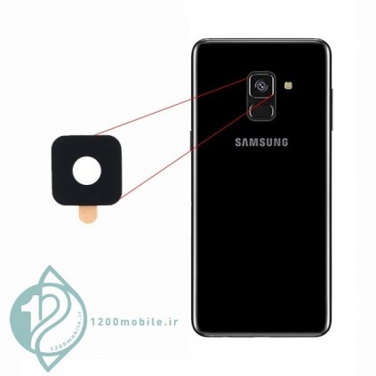 شیشه دوربین  گوشی  Samsung Galaxy A8+ 2018 / A730
