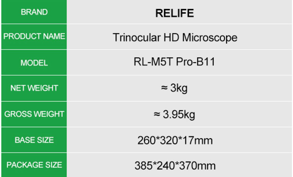 لوپ سه چشمی  Relife RL-M5T Pro-b11