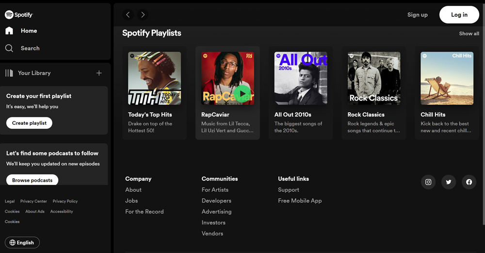 2. Spotify: جهان موسیقی در دستانتان